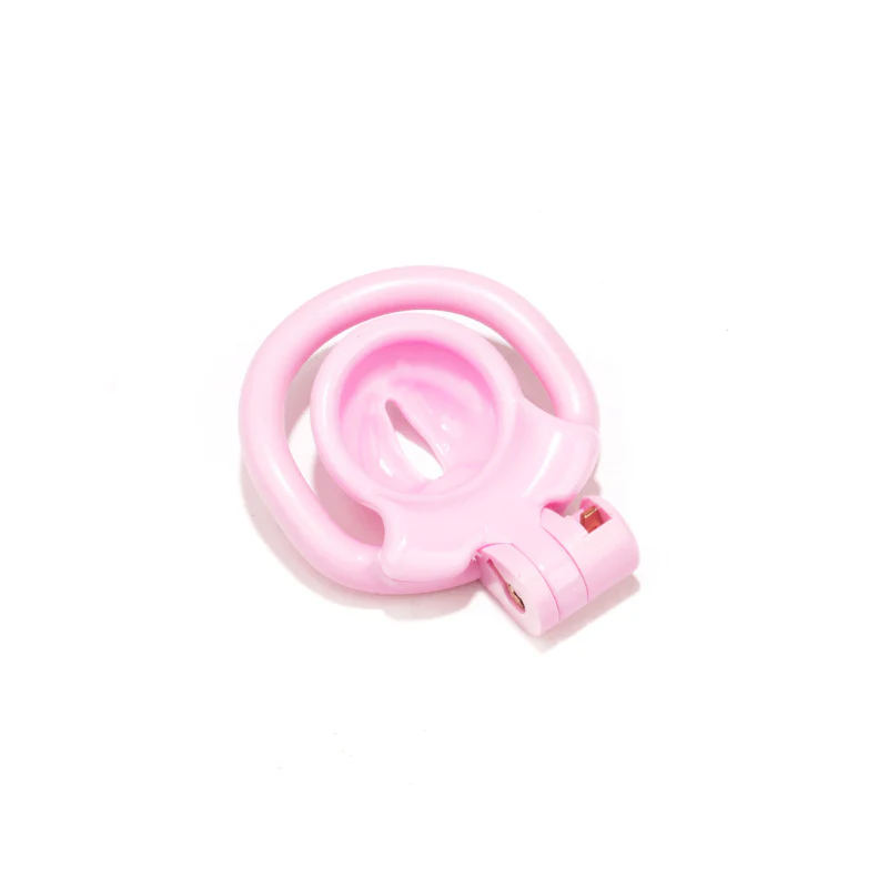 The Sissy Bitch: Extreme Pink Pussy Sissy Cage (15 mm) - Image 8