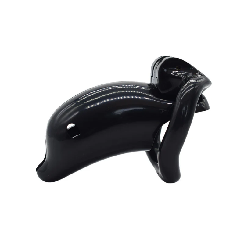 The Sissy Dungeon - Black Resin Cock Cage - Image 3