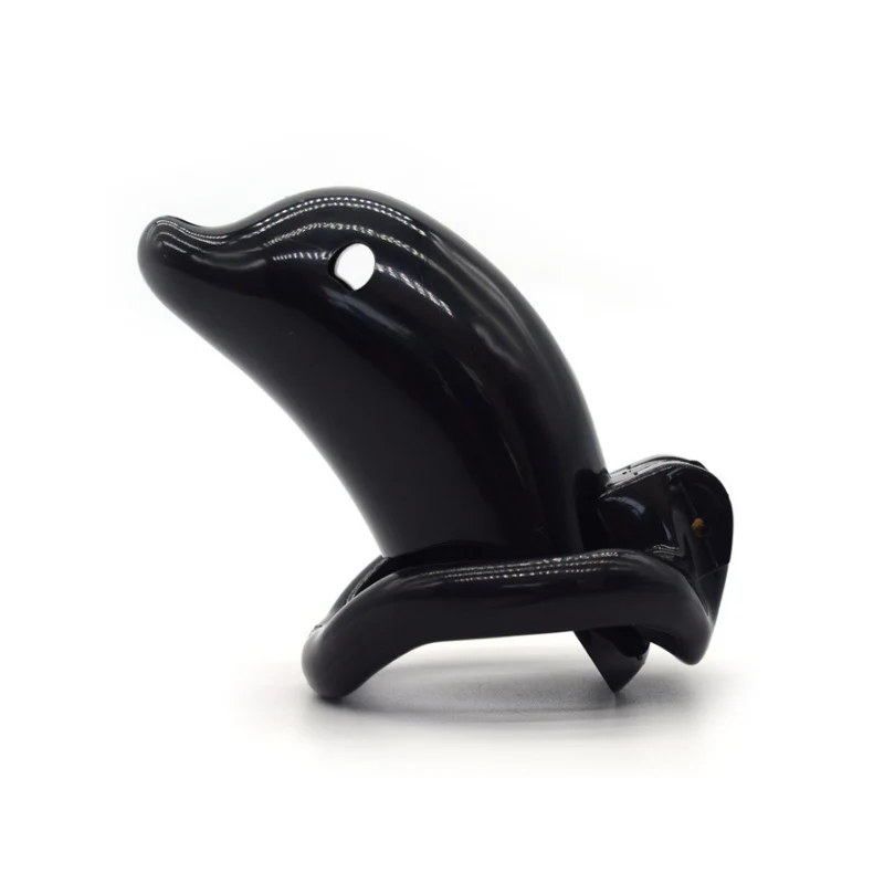 The Sissy Dungeon - Black Resin Cock Cage - Image 4