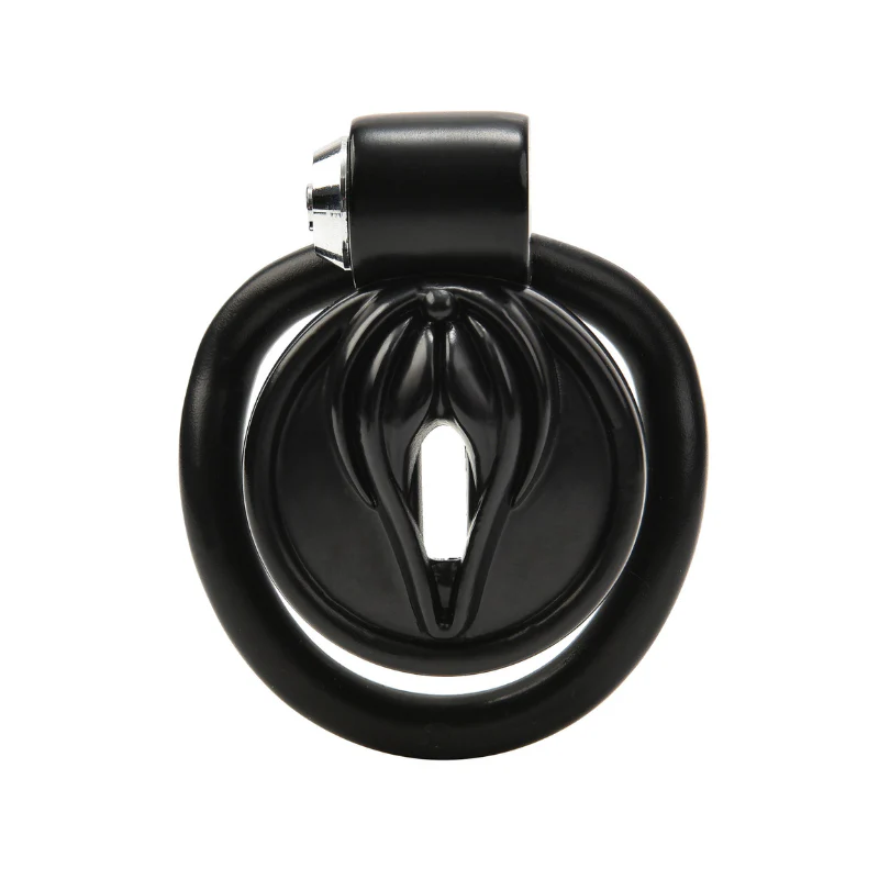 The Sissy Humiliator: Micro Pussy Shaped Chastity Cage (16 mm)