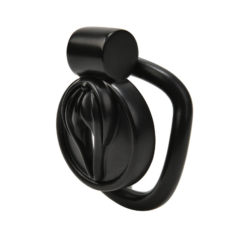 The Sissy Humiliator: Micro Pussy Shaped Chastity Cage (16 mm) - Image 3