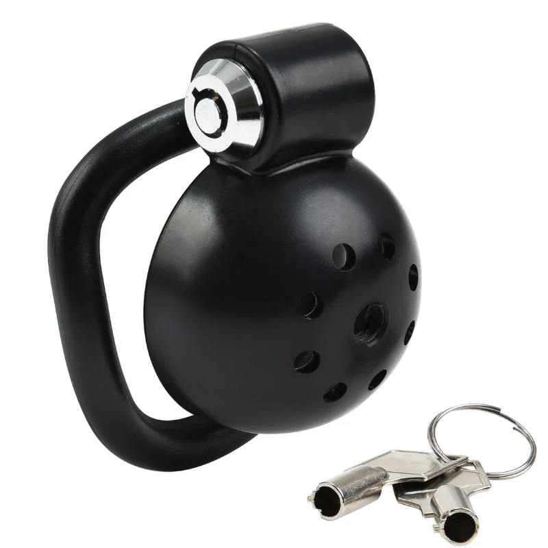 The Sissy Nub: Micro Chastity Cage For Betas (25 mm) - Image 10