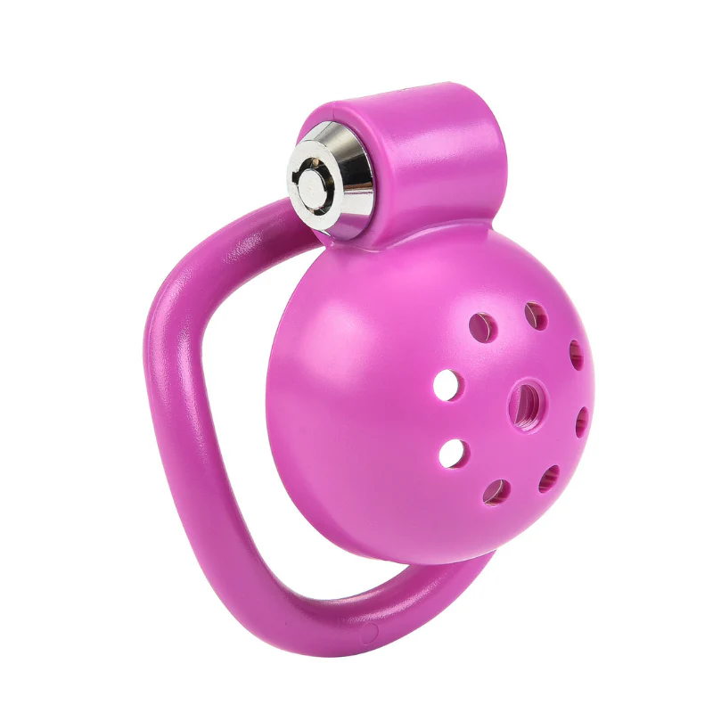 The Sissy Nub: Micro Chastity Cage For Betas (25 mm) - Image 5