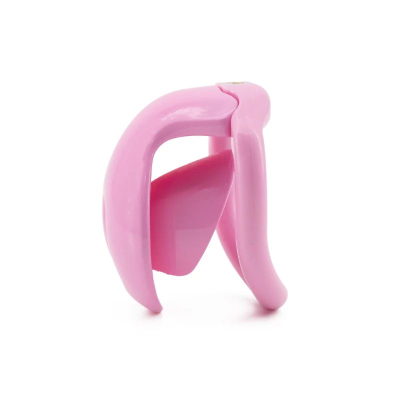The Submissive Cuck: Micro Pink Cock Cage - Image 3