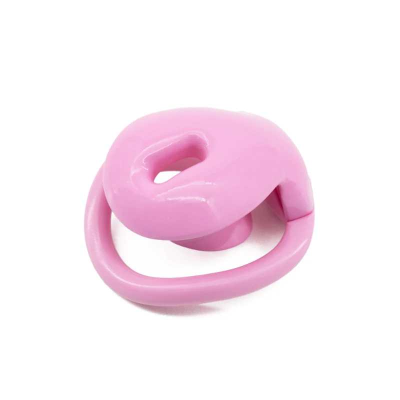 The Submissive Cuck: Micro Pink Cock Cage - Image 9