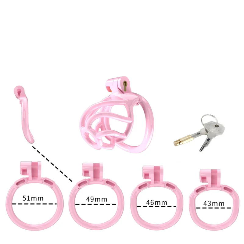 The Twisted Subby: Resin Chastity Belt (45 mm) - Image 4
